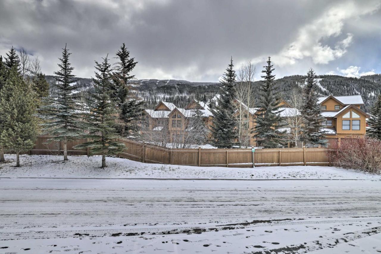 Keystone Studio With Hot Tub Walk To Ski Lifts! Экстерьер фото